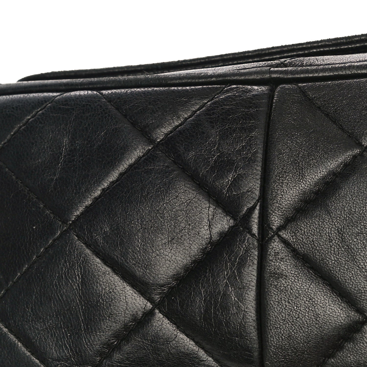 Chanel Lambskin Quilted Tassel Camera Case Black 15 of 17