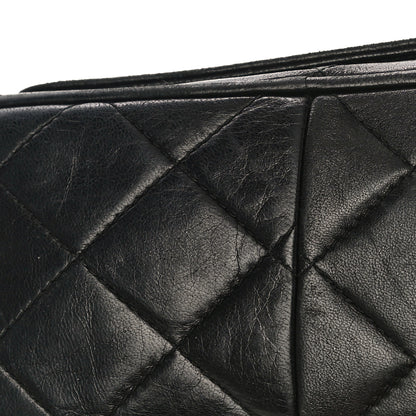 Chanel Lambskin Quilted Tassel Camera Case Black 15 of 17