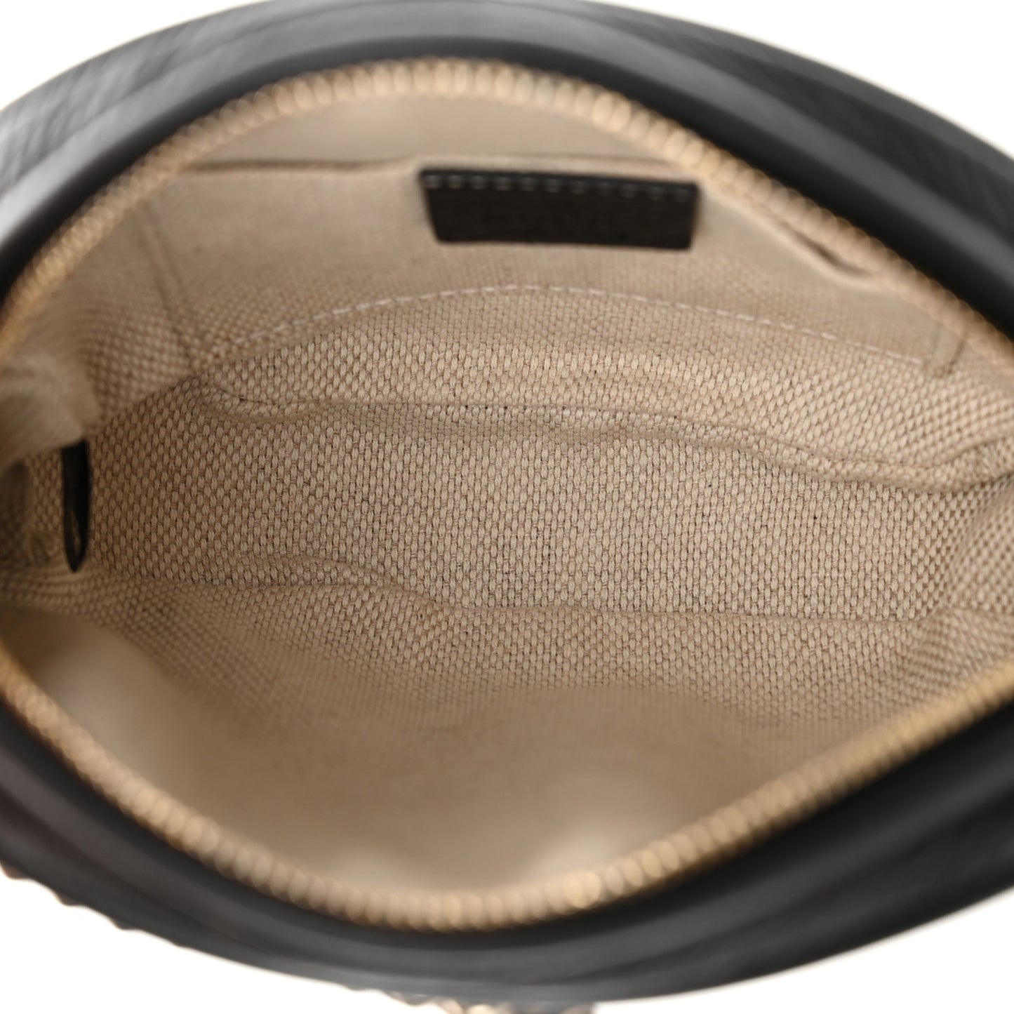 Pebbled Calfskin Mini Soho Chain Bag Black