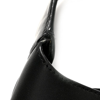 Saint Laurent Calfskin Medium Paris VII Flat Hobo Black 14 of 14