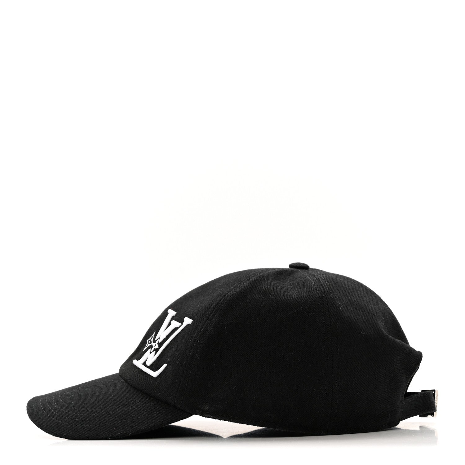 Louis Vuitton Cotton Monogram Embroidered LV Smash Cap L Black 4 of 11