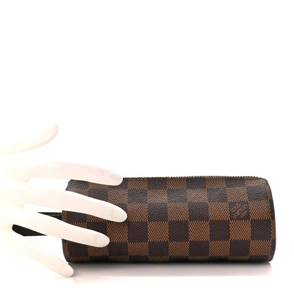 Louis Vuitton Damier Ebene Etui 3 Balles Golf Ball Case 2 of 11