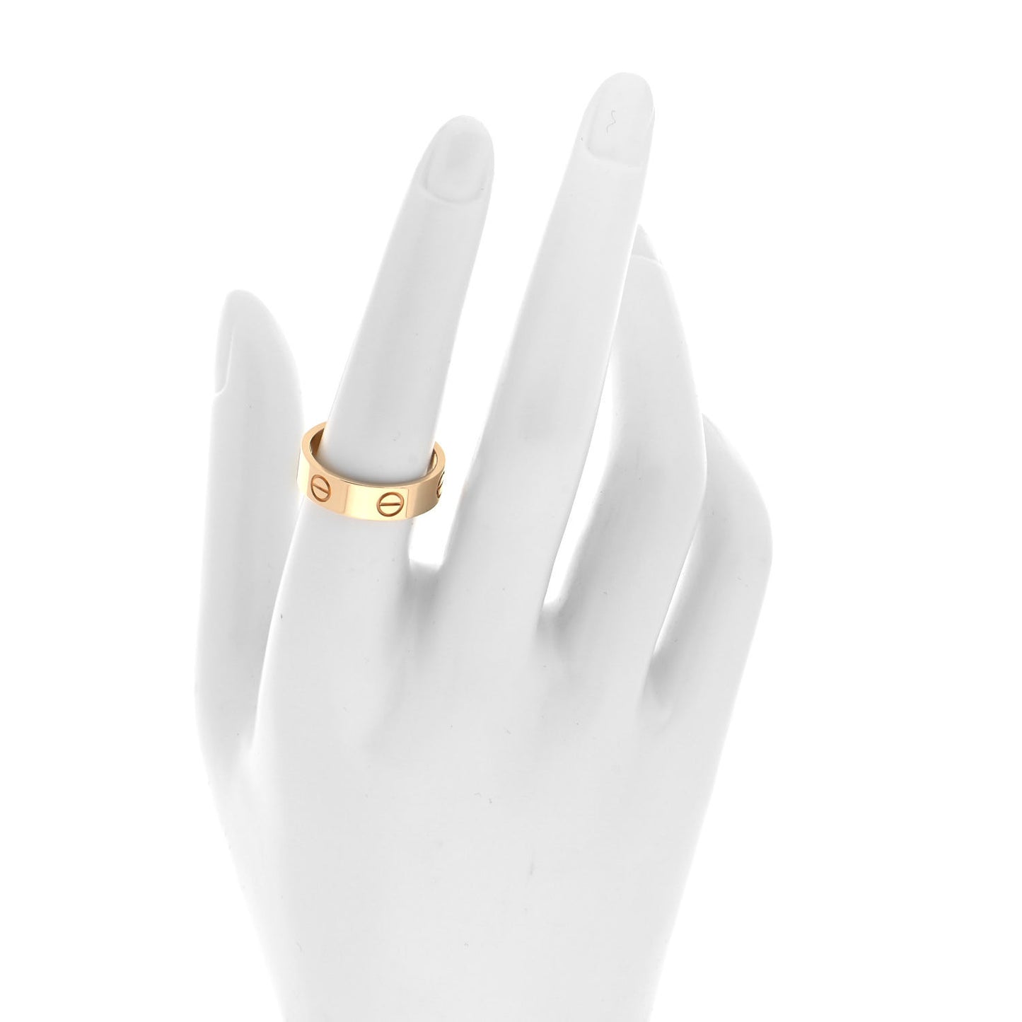 18K Yellow Gold 5.5mm LOVE Ring 56 7.5