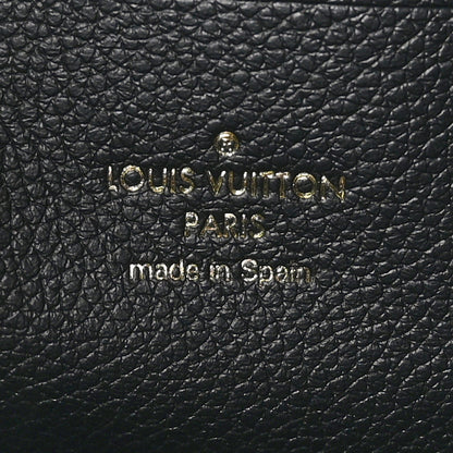 Louis Vuitton Empreinte Monogram Giant Double Zip Pochette Black Cream 8 of 13
