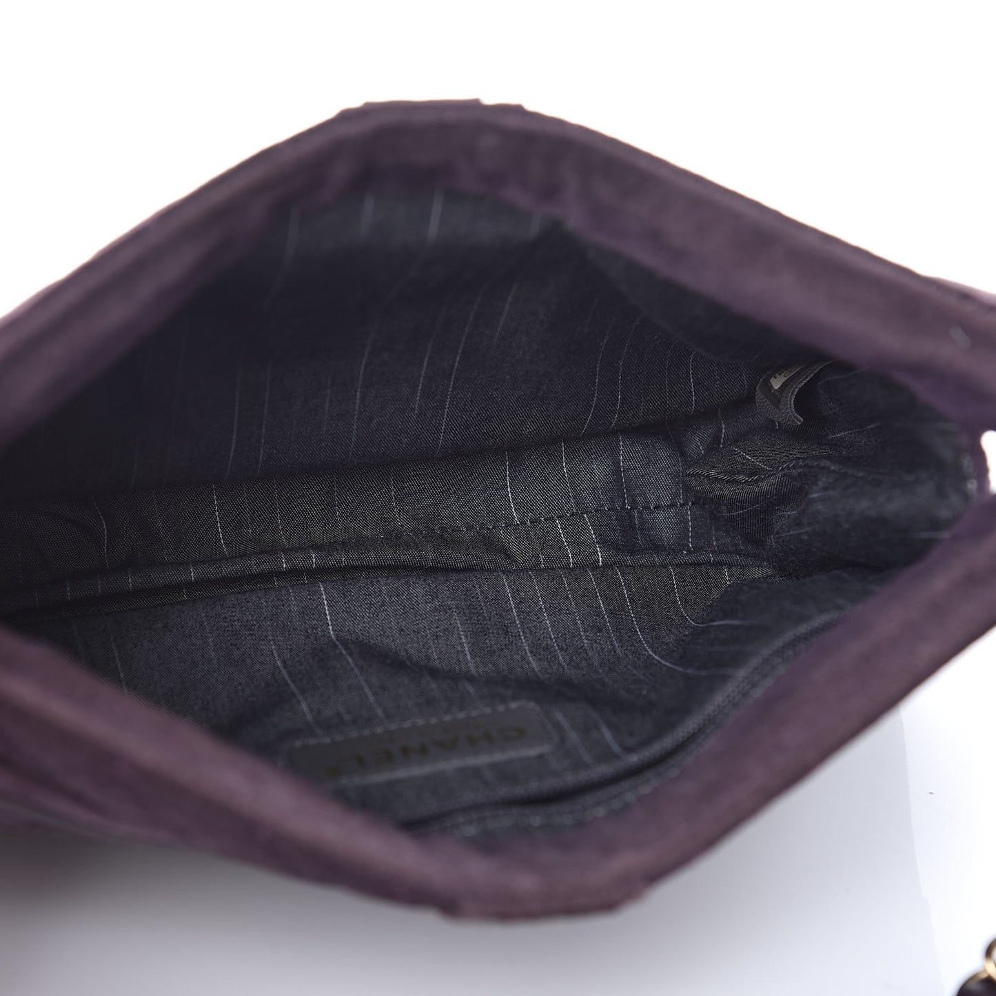 Suede Union Jack Shoulder Bag Purple