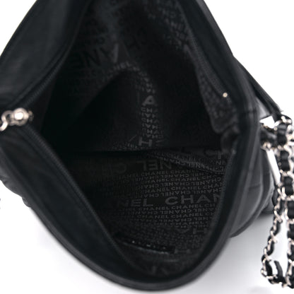 Chanel Lambskin Stitched Medium Ultimate Soft Tote Black 5 of 12