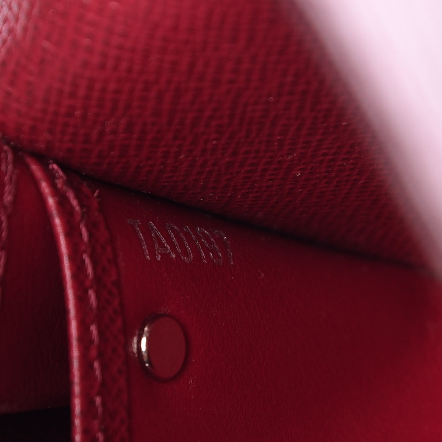Epi Key Pouch Fuchsia