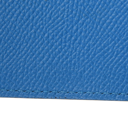 Hermes Epsom Tarmac PM Passport Holder Bleu Zanzibar 6 of 9