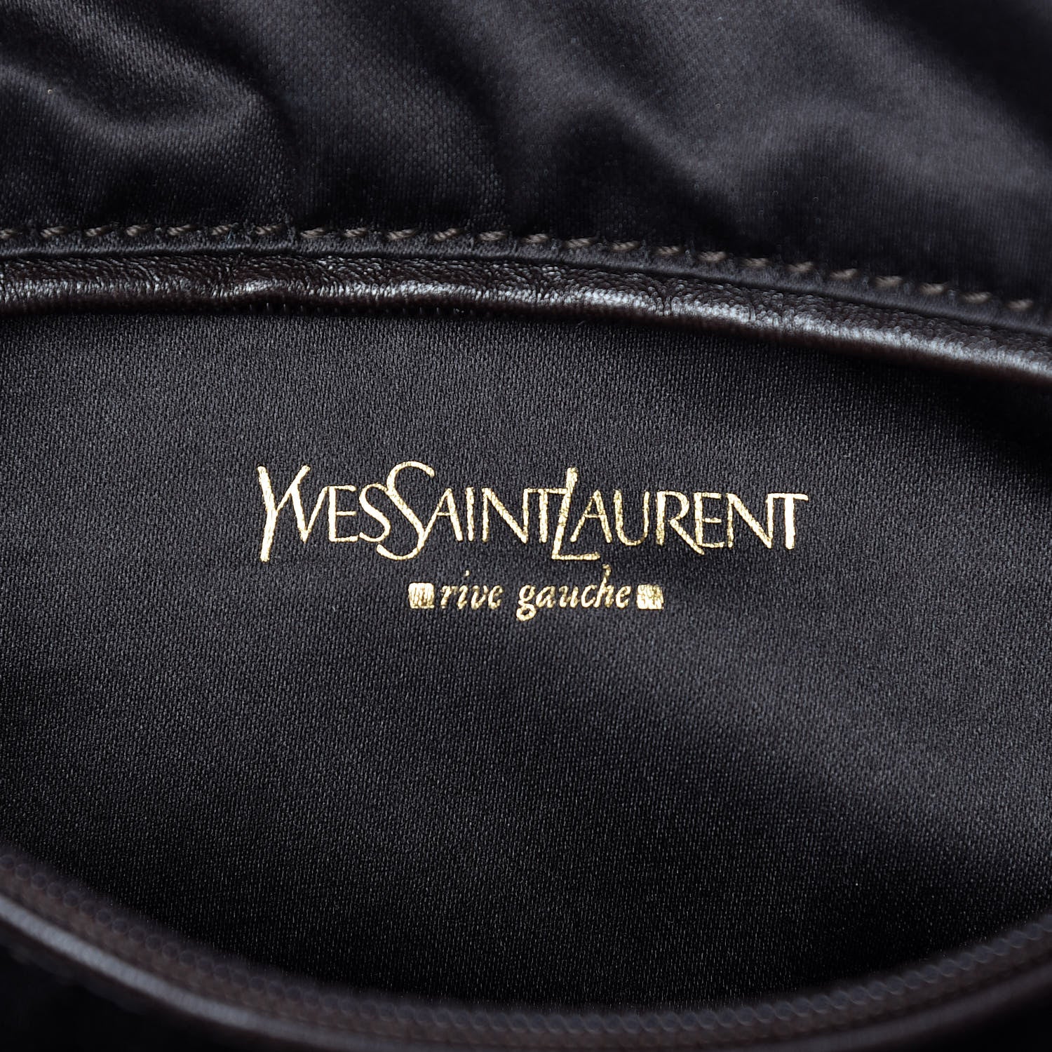 Saint Laurent Calfskin Leopard Print Pony Hair Medium Downtown Tote Dark Brown 7 of 18