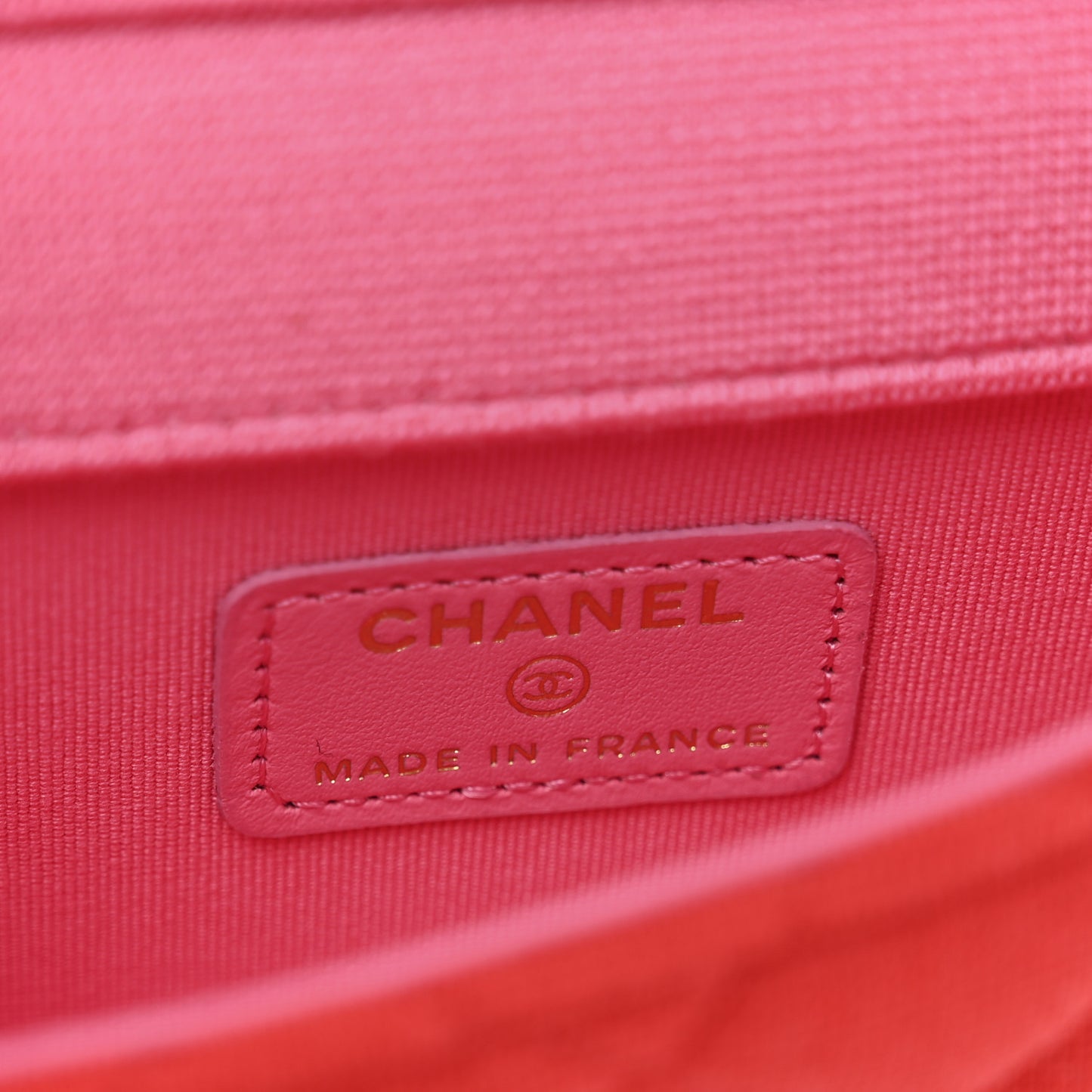 Jersey Quilted Micro Mini Flap Red