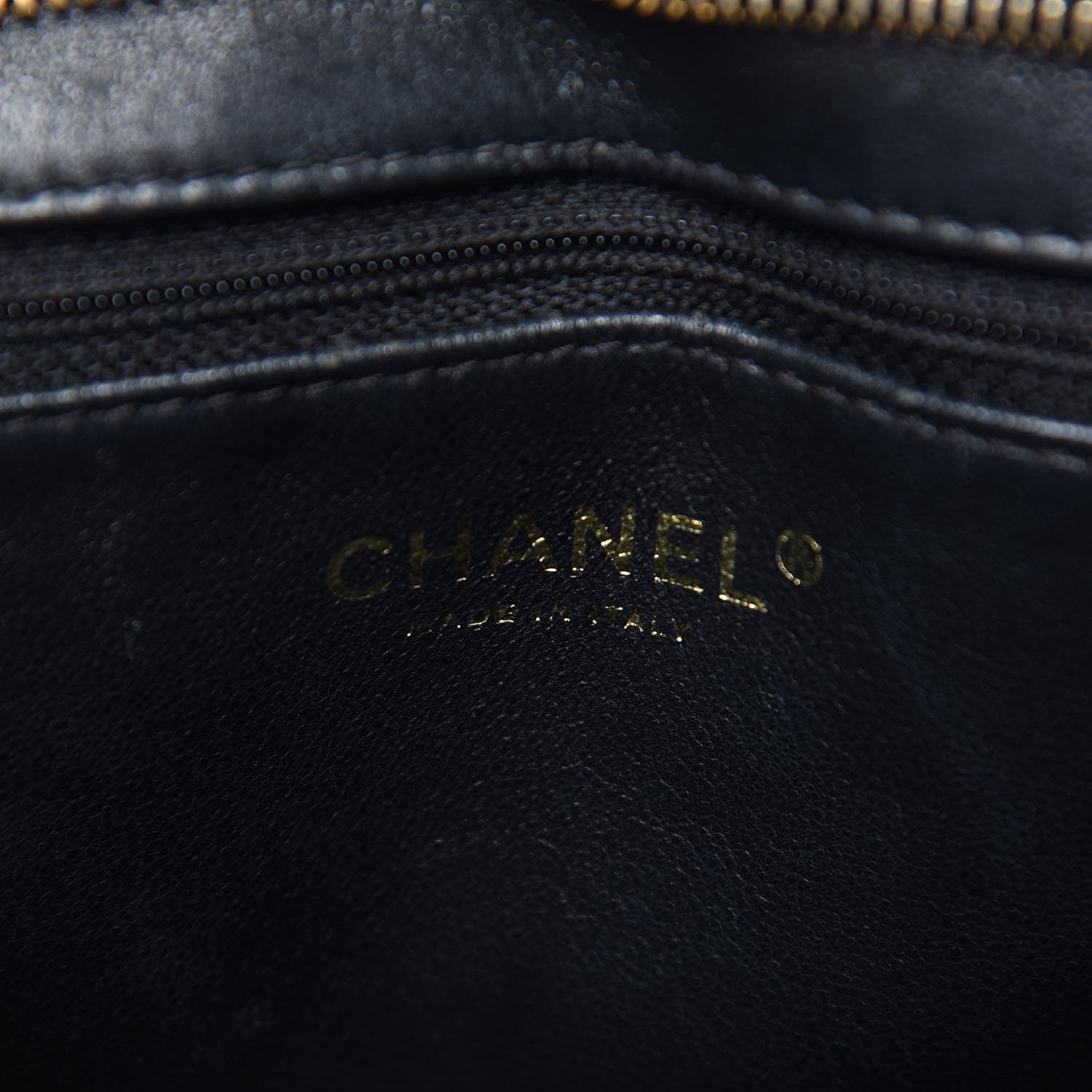 Chanel Caviar Quilted Medallion Tote Black 6 of 7