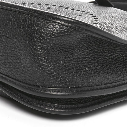 Hermes Taurillon Clemence Evelyne III PM Black 10 of 10