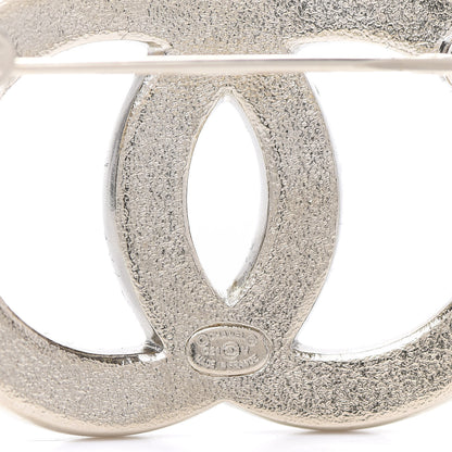Chanel Crystal Palais Garnier CC Brooch Gold 4 of 5