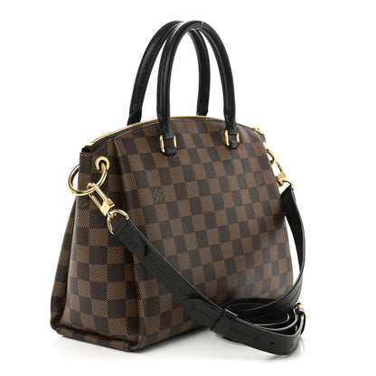Louis Vuitton Damier Ebene Odeon Tote PM Black 3 of 9