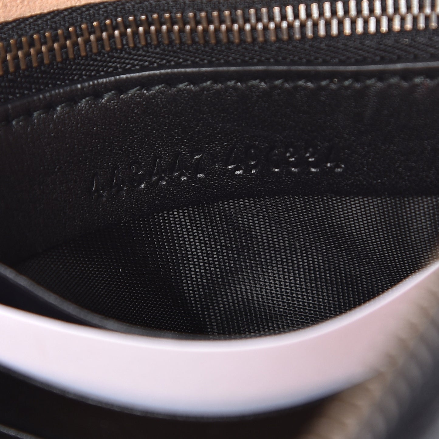 Calfskin Matelasse Mini GG Marmont Chain Bag Black