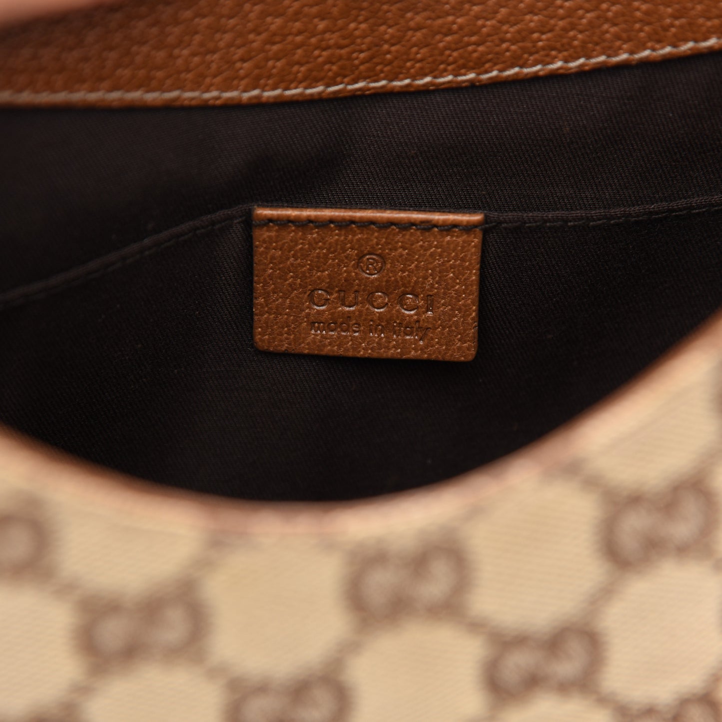 Monogram Calfskin Bardot Shoulder Bag