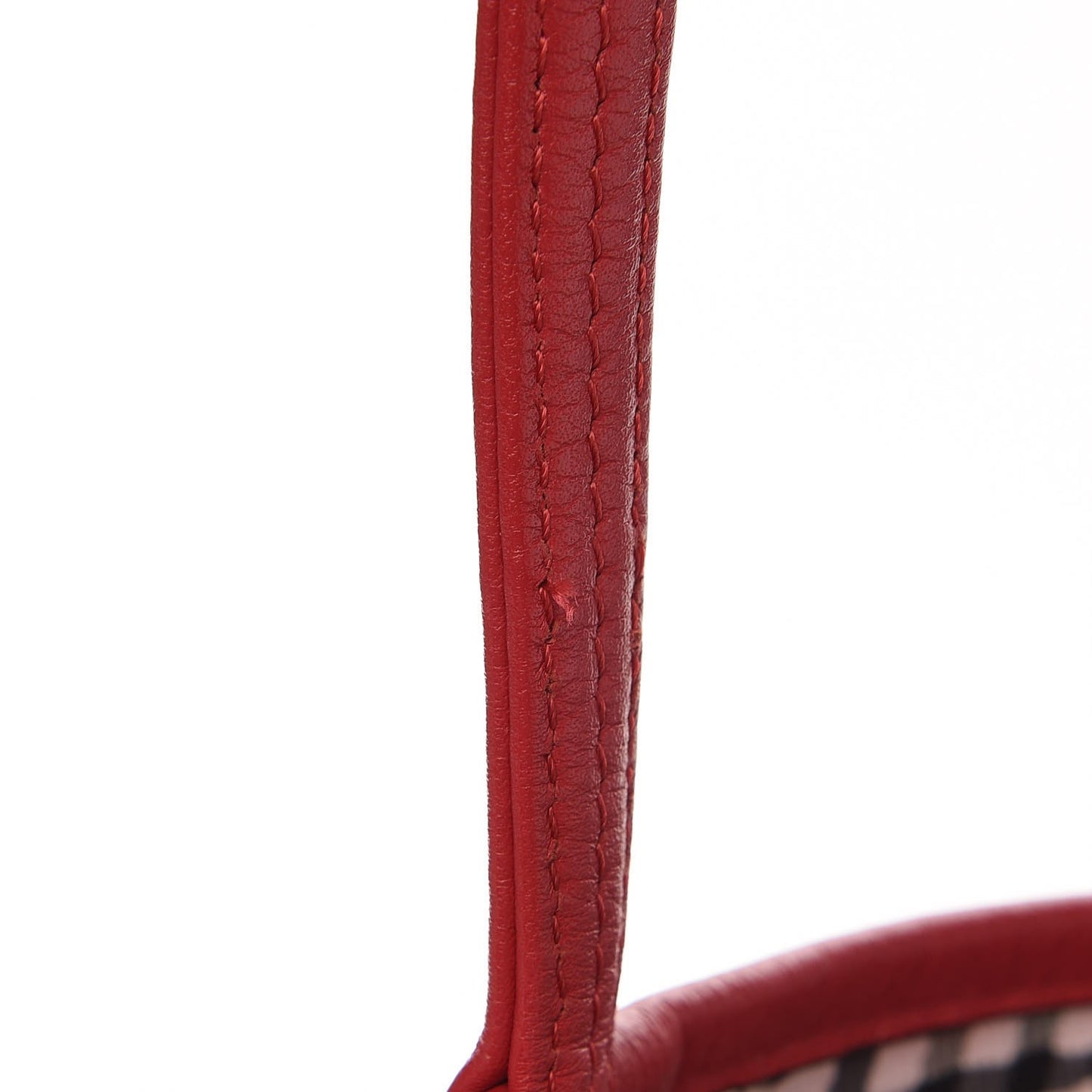 Visetos Medium Liz Reversible Shopper Tote Ruby Red