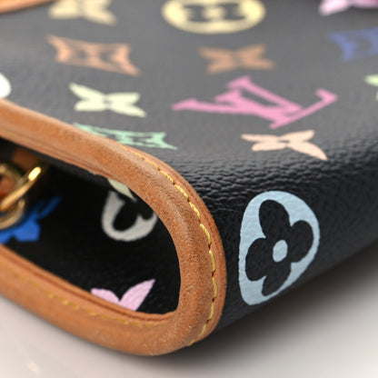 Louis Vuitton Monogram Multicolor Shirley Black 8 of 9