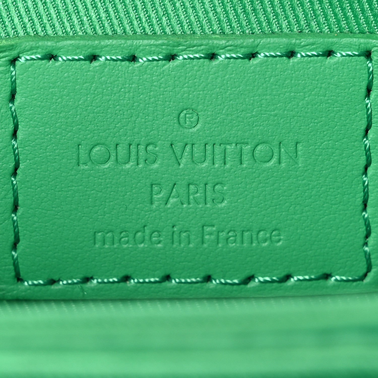 Louis Vuitton Taurillon Monogram S Lock Wearable Wallet Minty Green 6 of 10