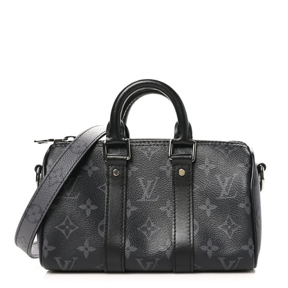 Louis Vuitton Reverse Monogram Eclipse Keepall XS Black 1 of 9