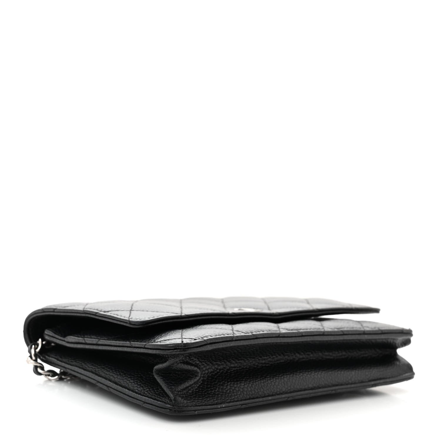Chanel Caviar Quilted Wallet on Chain WOC Black 4 of 11