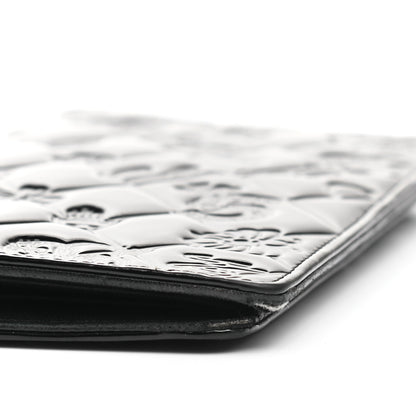 Chanel Patent Calfskin Lucky Symbols Yen Wallet Black 10 of 12