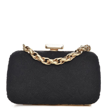 Louis Vuitton Jersey Monogram Motard Minaudiere Clutch Black 1 of 7