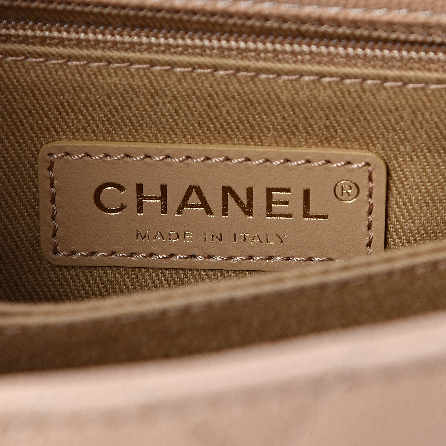 Chanel Caviar Lizard Embossed Quilted Mini Coco Handle Flap Beige 6 of 11