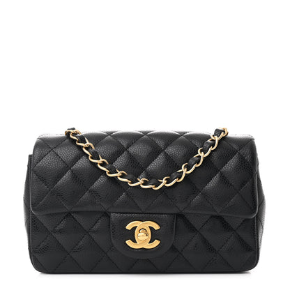 Chanel Caviar Quilted Mini Rectangular Flap Black 1 of 11