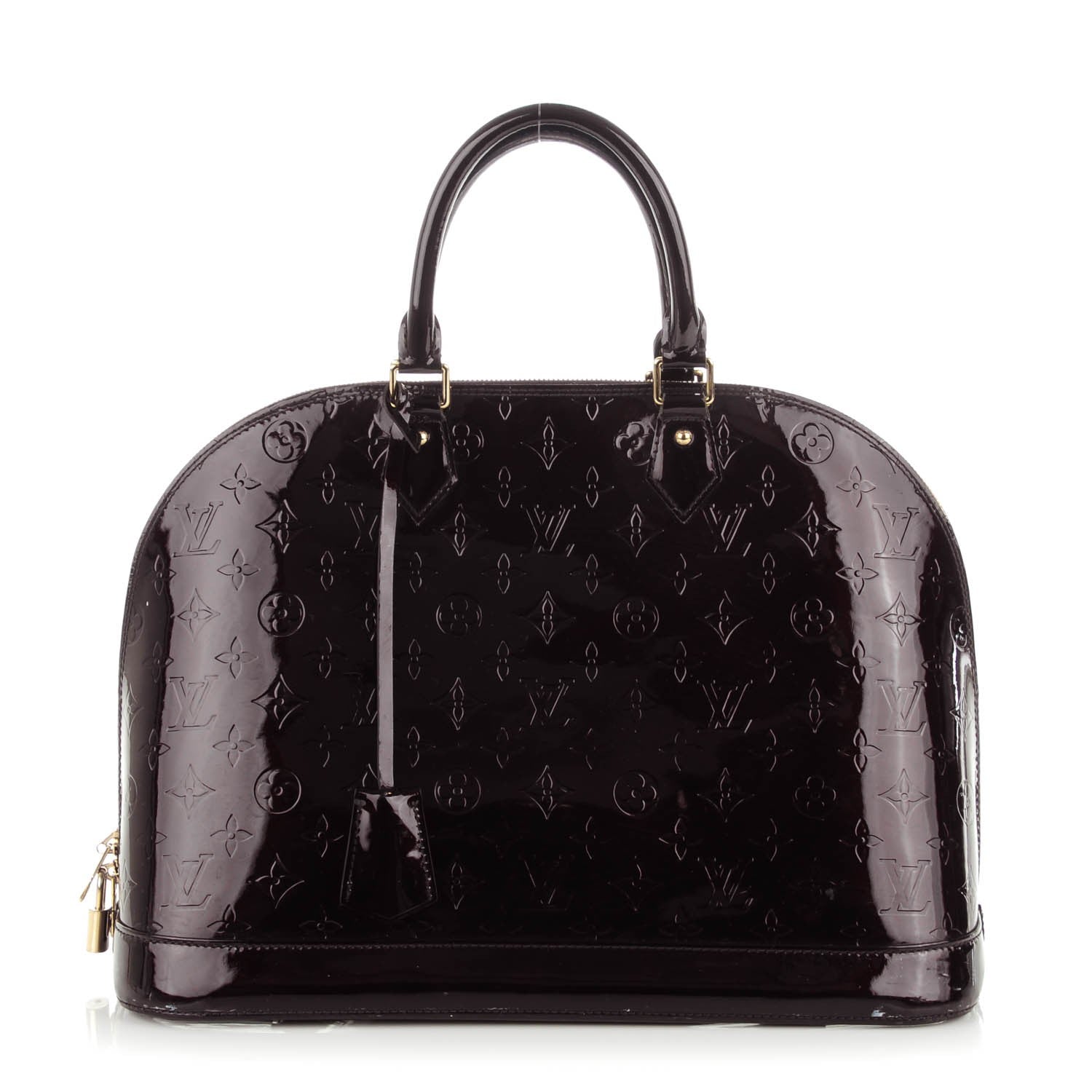 Louis Vuitton Vernis Alma GM Amarante 1 of 7