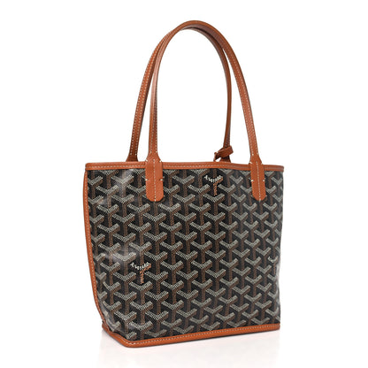 Goyard Goyardine Reversible Mini Anjou Black Gold 5 of 16