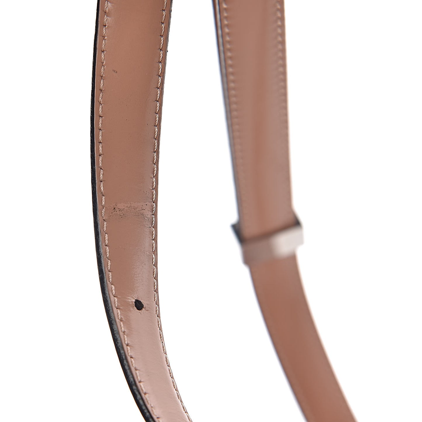 Spazzolato Calfskin Medium Classic Box Flap Bag Nude