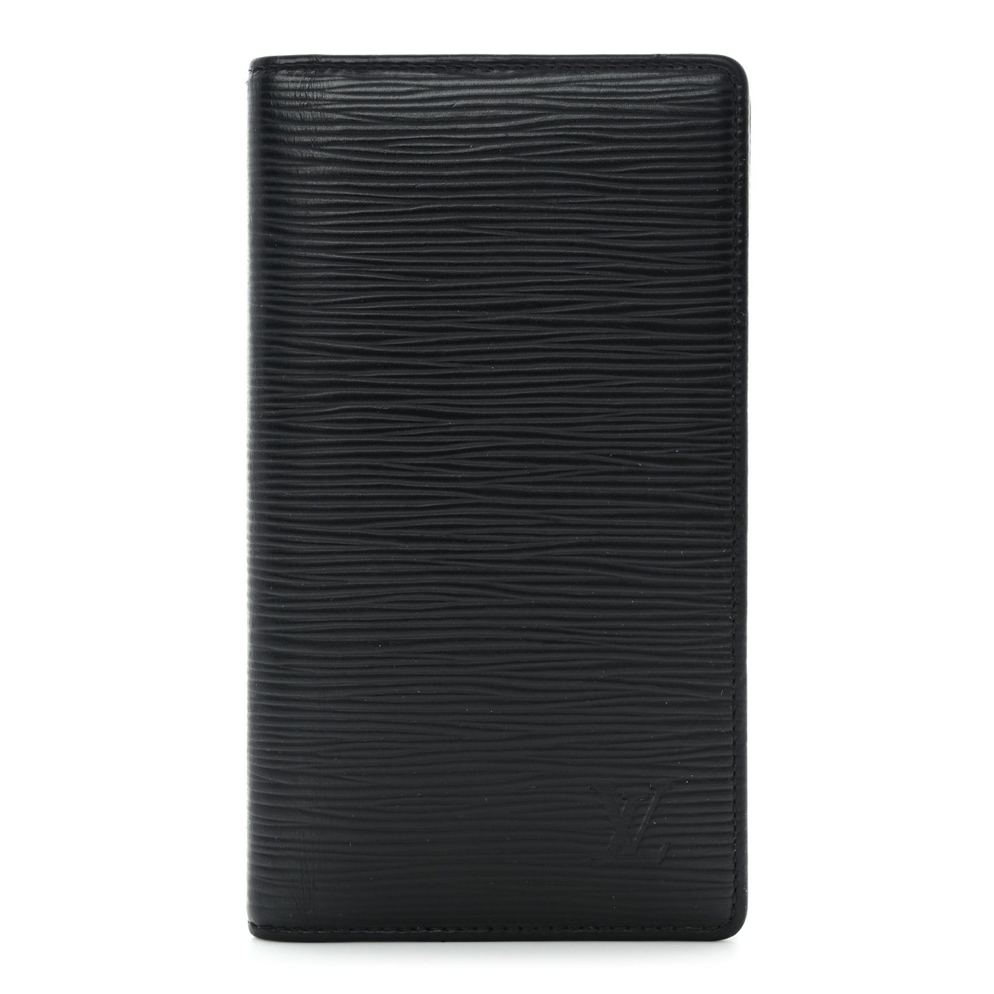Epi Checkbook Organizer Wallet Black