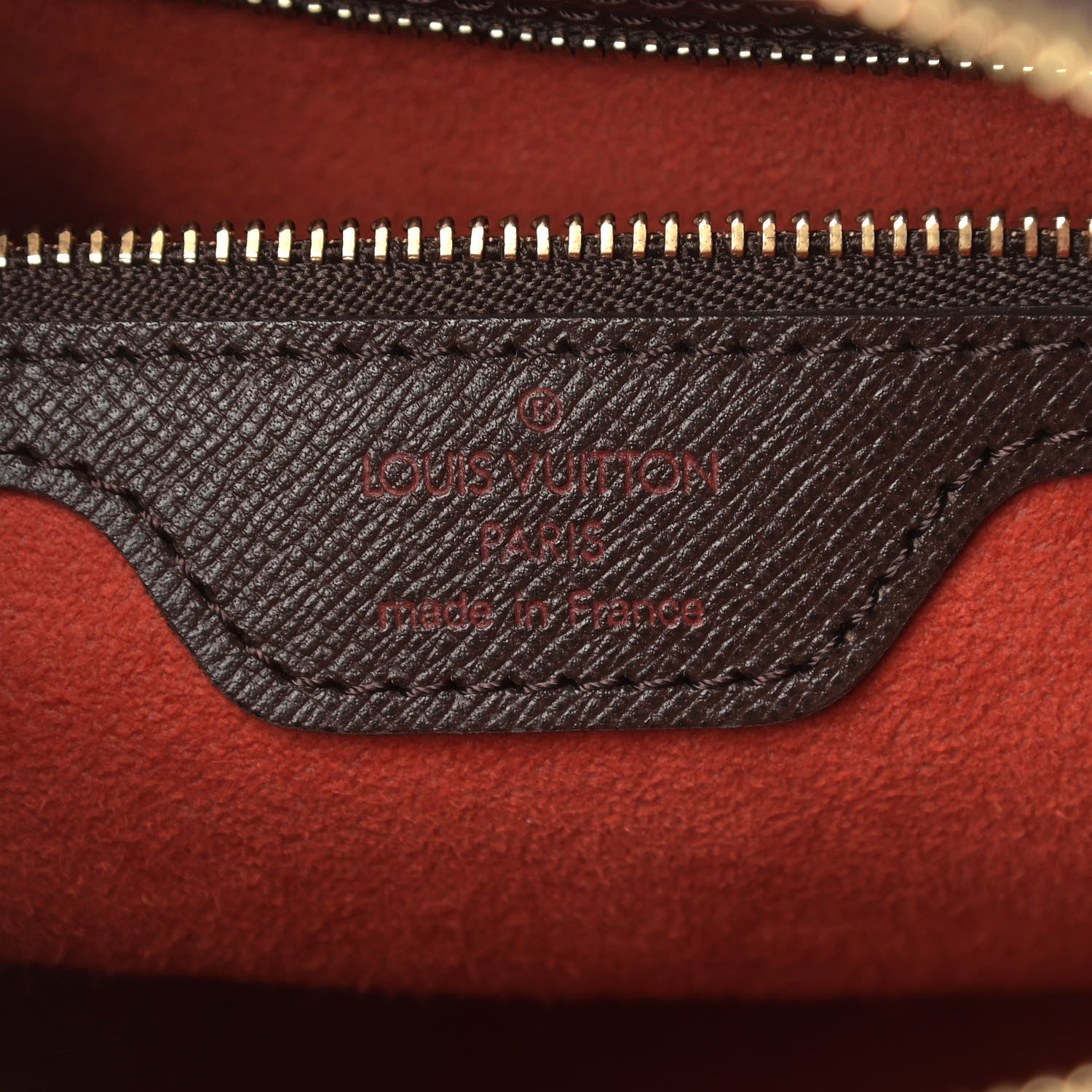 Louis Vuitton Damier Ebene Triana 6 of 10