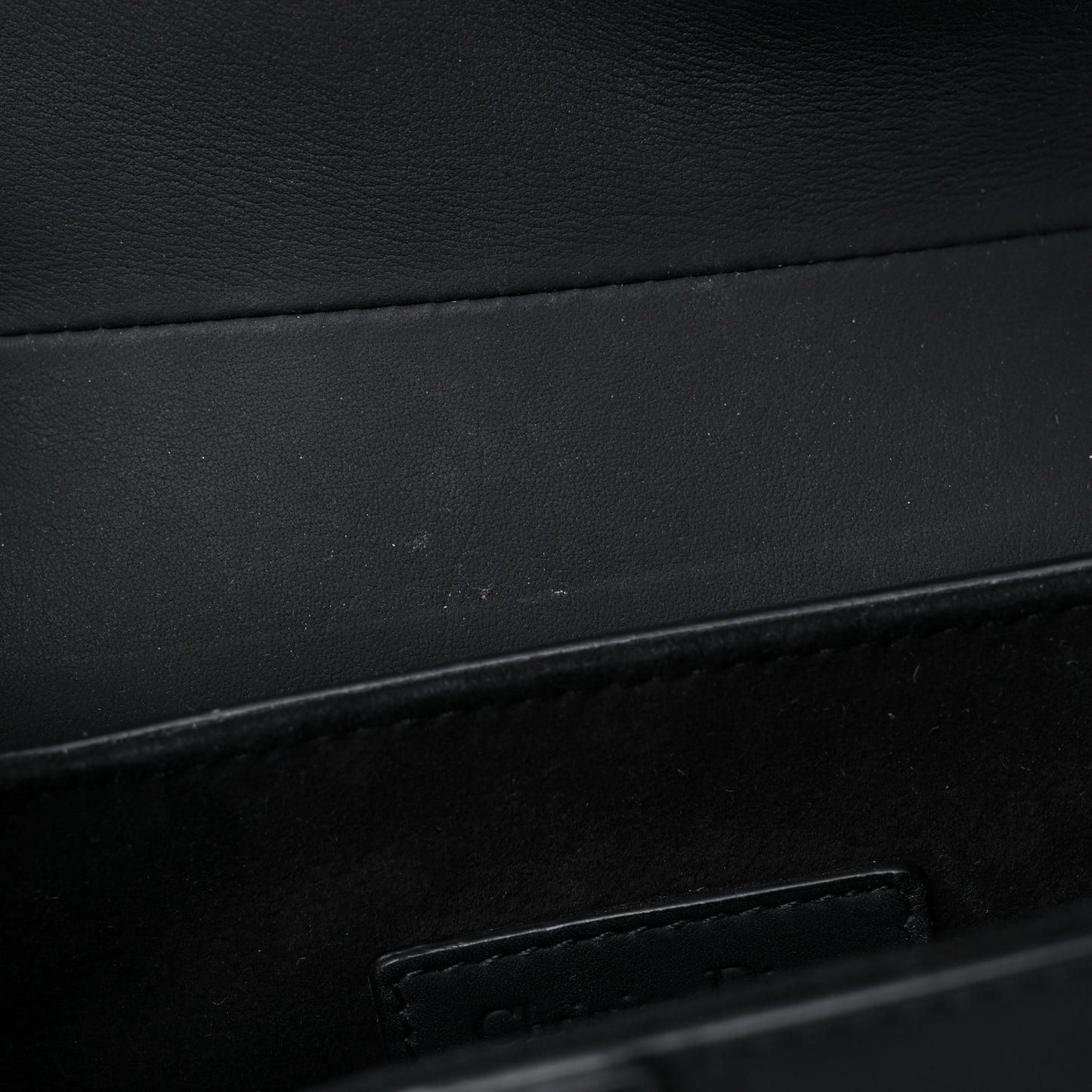 Ultra Matte Calfskin Mini Saddle Bag Black