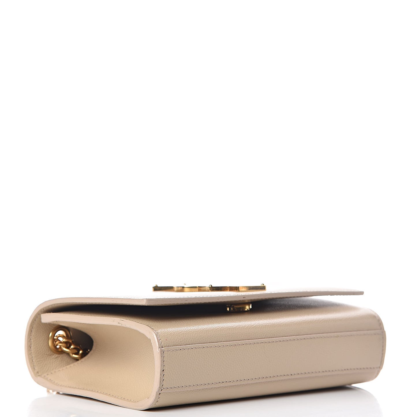 Grain De Poudre Small Monogram Kate Satchel Nude Powder