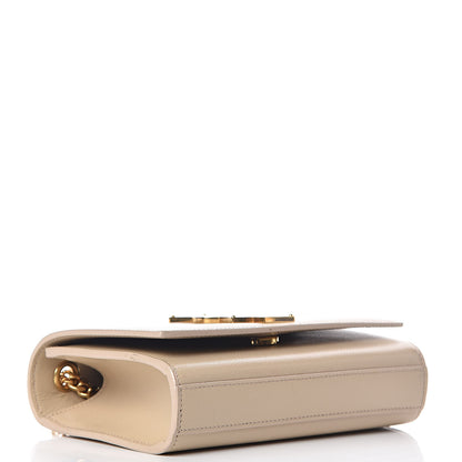 Saint Laurent Grain De Poudre Small Monogram Kate Satchel Nude Powder 4 of 14