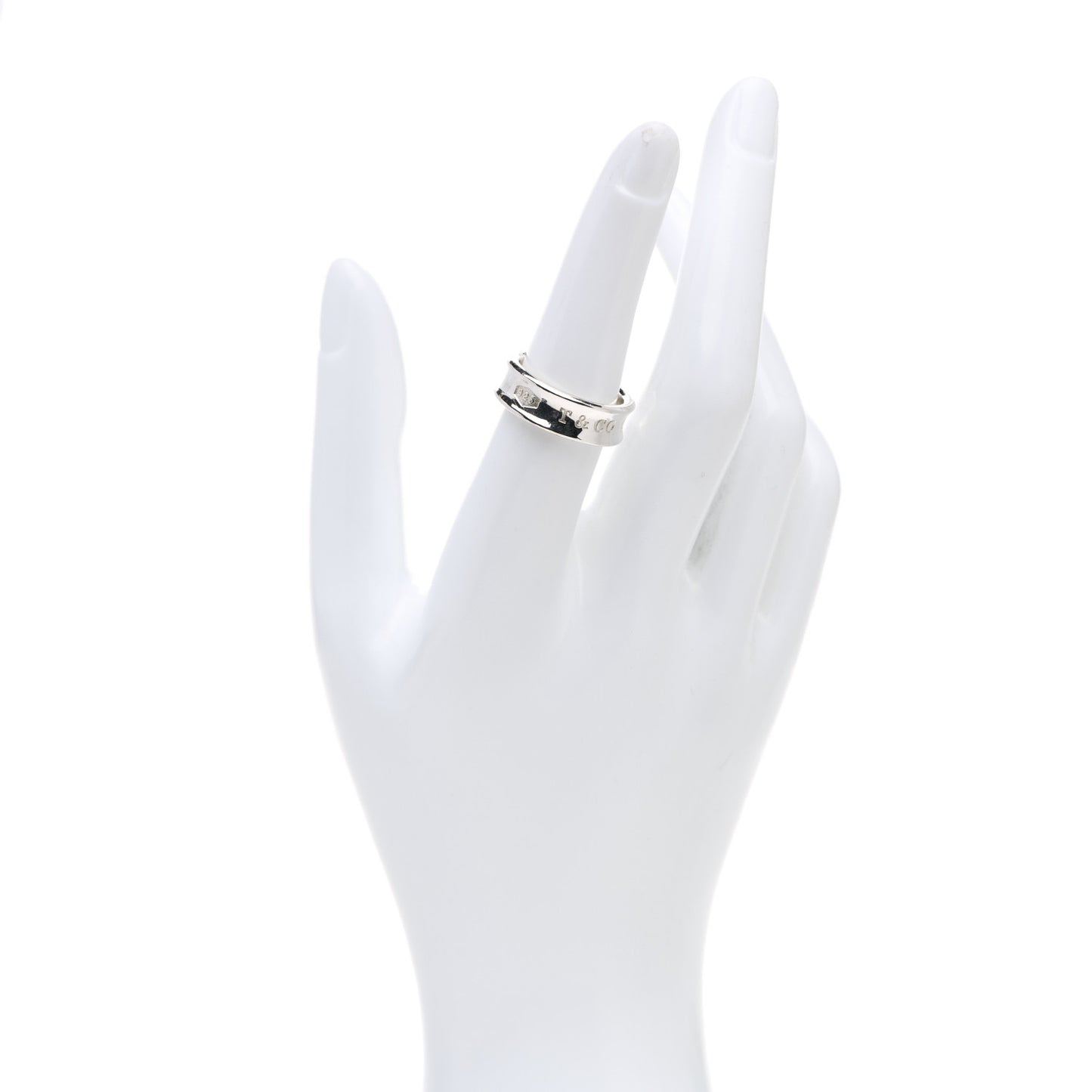 Sterling Silver 1837 Band Ring 54 6.75