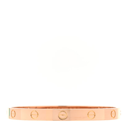 Cartier 18K Pink Gold LOVE Bracelet 17 2 of 5