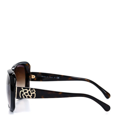 Chanel Acetate CC Camellia Sunglasses 5248 Tortoise Shell 3 of 7