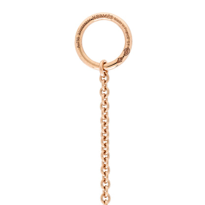 Hermes 18K Rose Gold Diamond TPM Vertige Coeur Bracelet ST 3 of 3