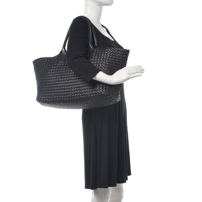 Bottega Veneta Nappa Intrecciato Medium Cabat Black 2 of 15
