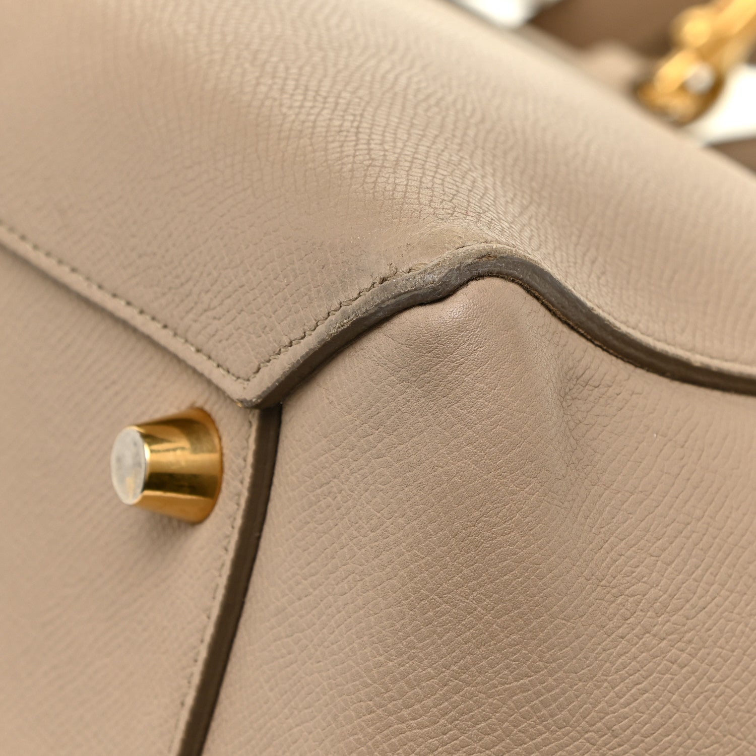 Celine Grained Calfskin Mini Belt Bag Light Taupe 19 of 24