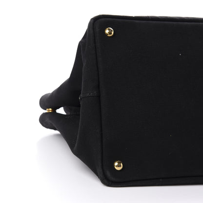 Prada Canapa Logo Tote Black 6 of 10