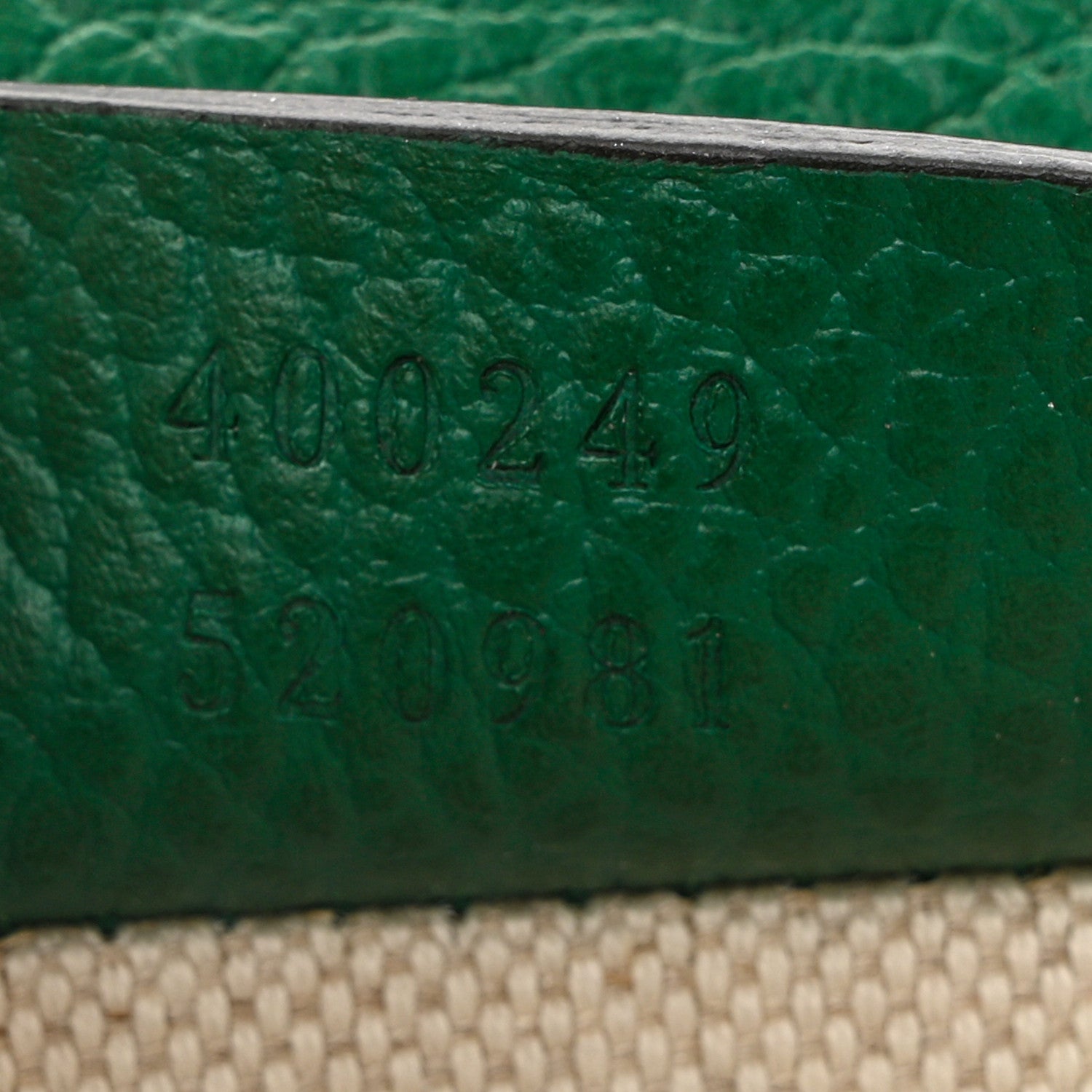 Gucci Pebbled Calfskin Small Dionysus Shoulder Bag Emerald 7 of 13