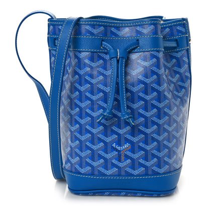 Goyard Goyardine Petit Flot Bucket Bag PM Sky Morning 1 of 10
