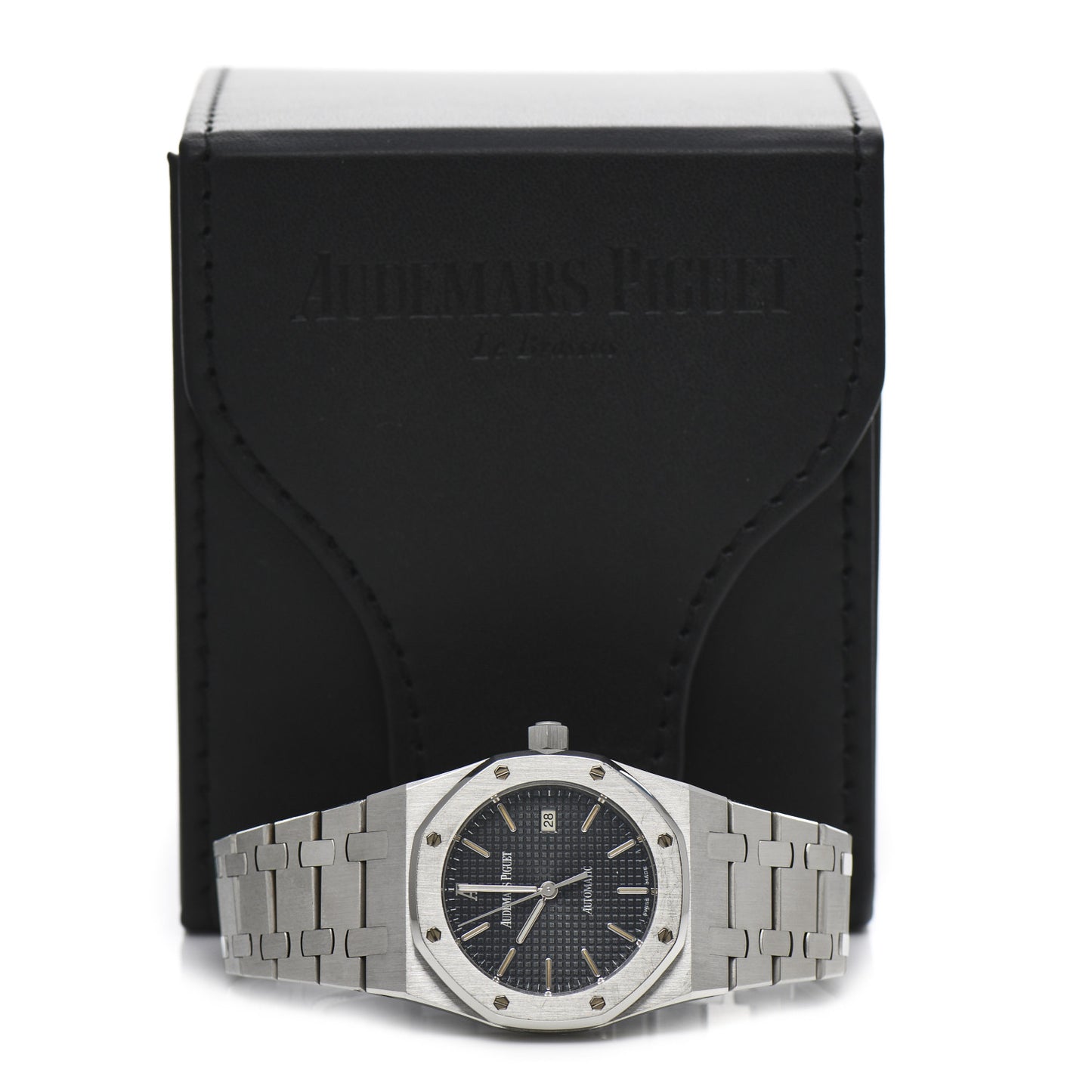 Stainless Steel 33mm Royal Oak Automatic Watch Black 15000ST.OO.0789ST.01