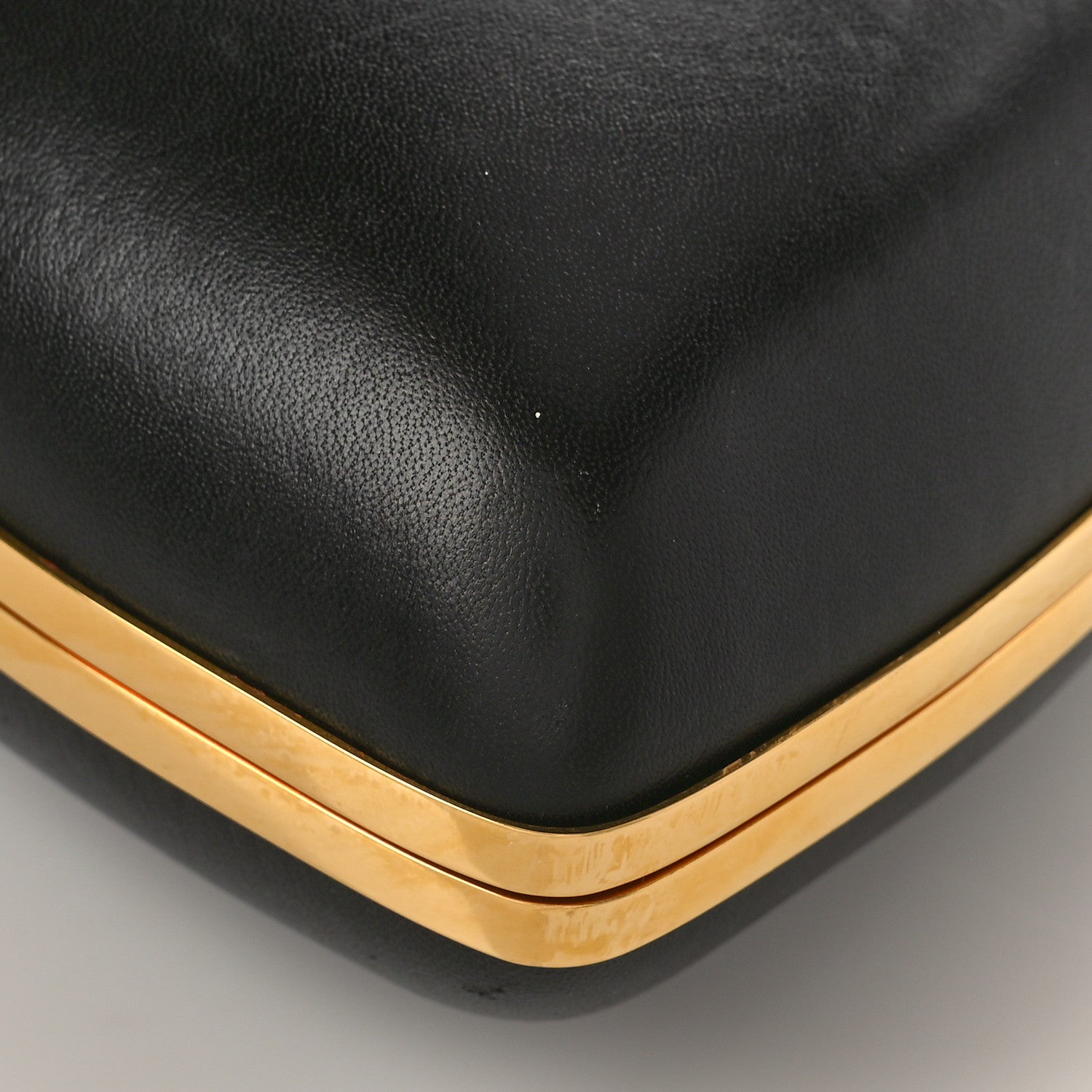 Saint Laurent Smooth Calfskin Heart Monogram Love Box Crossbody Black 7 of 8