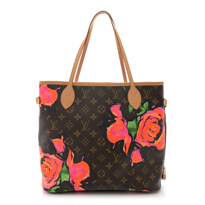Louis Vuitton Monogram Roses Neverfull MM 1 of 9