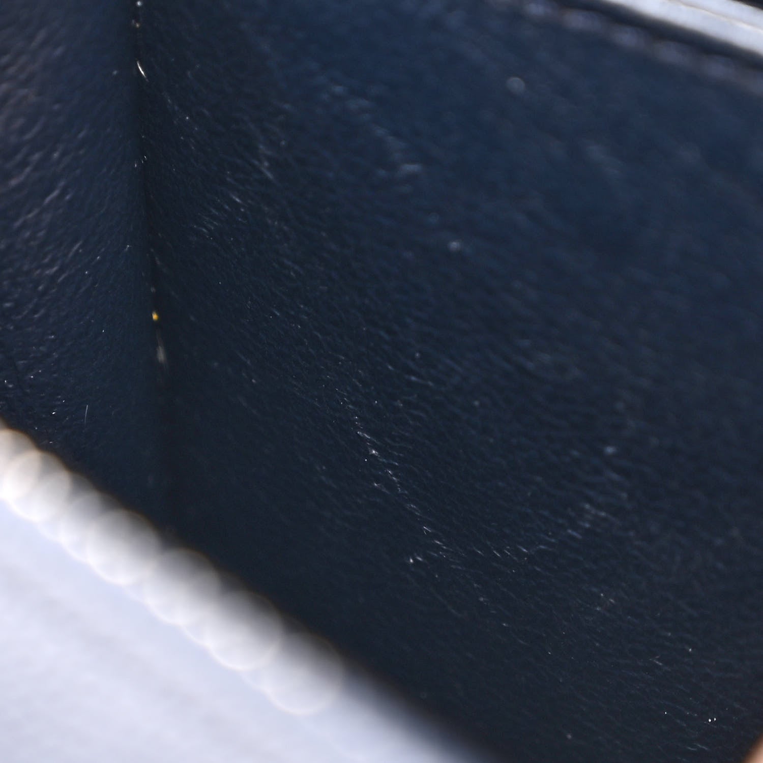 Chanel Caviar Quilted Small CC Filigree Vanity Case Navy 12 of 13